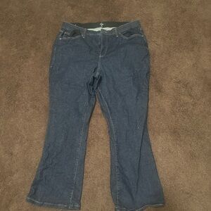 LuLaRoe Skinny Flare Dark Blue Jeans